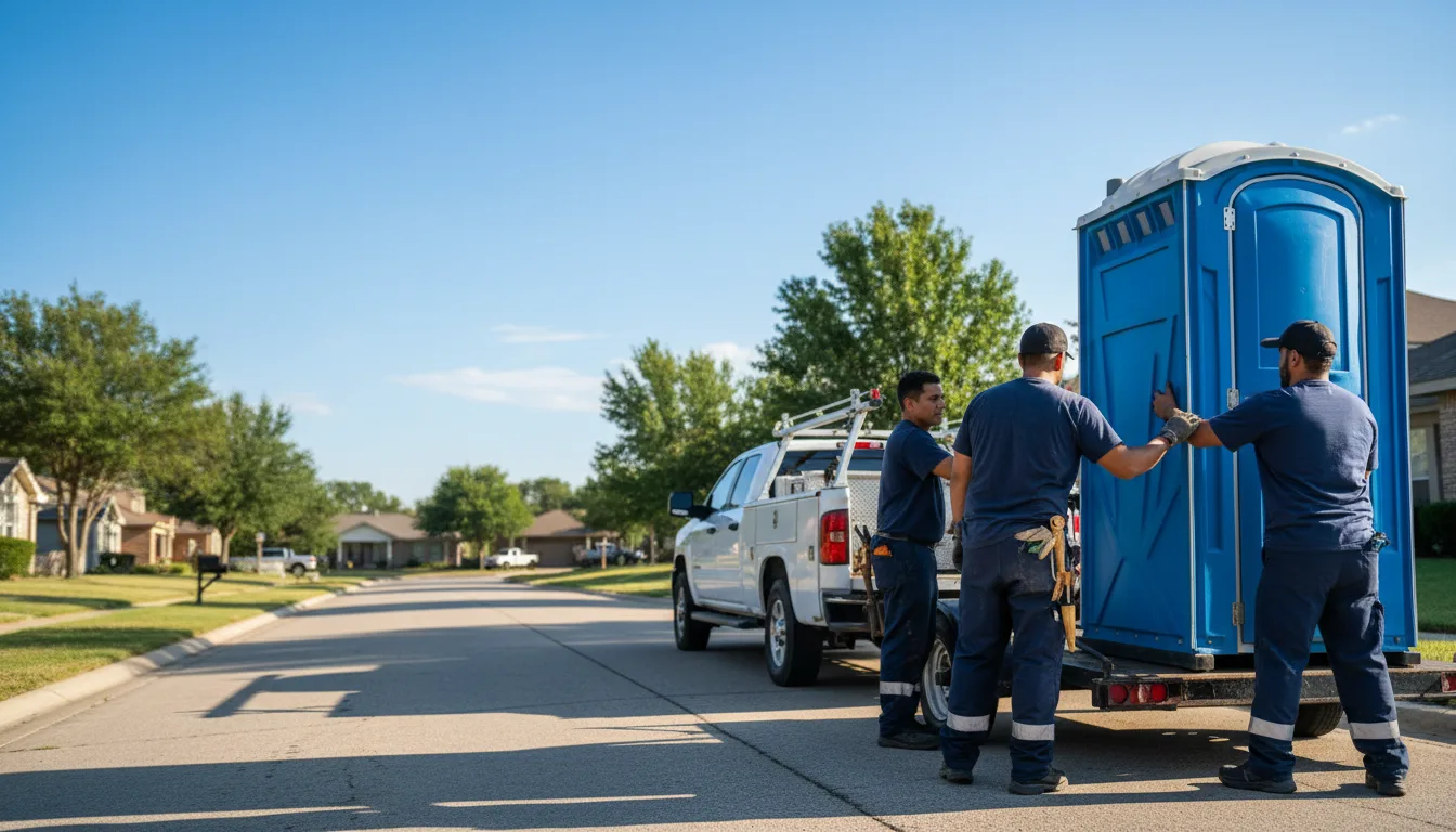Portable Toilet Rental in Orange, CA near me